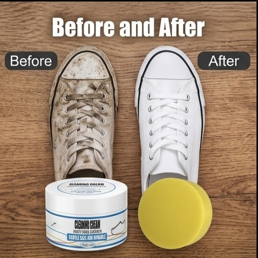 [202625654556] Shoe Cleaner | Shoe Polish Cleansing Cream - White Shoe Deontaminate Paste, Cleaning Cream for Canvas Mesh White Shoes